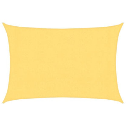 333258 - VIDAXL Tendë dielli me vela 160 g/m² Bezhë 3x5 m HDPE