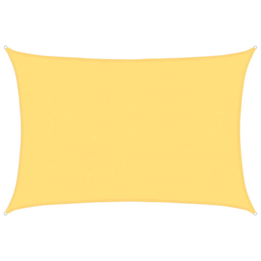 333259 - VIDAXL Tendë dielli me vela 160 g/m² Bezhë 5x7 m HDPE