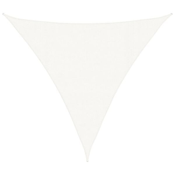 291077 - VIDA XL Tendë dielli me vela 160 g/m² E bardhë 4,5x4,5x4,5 m HDPE