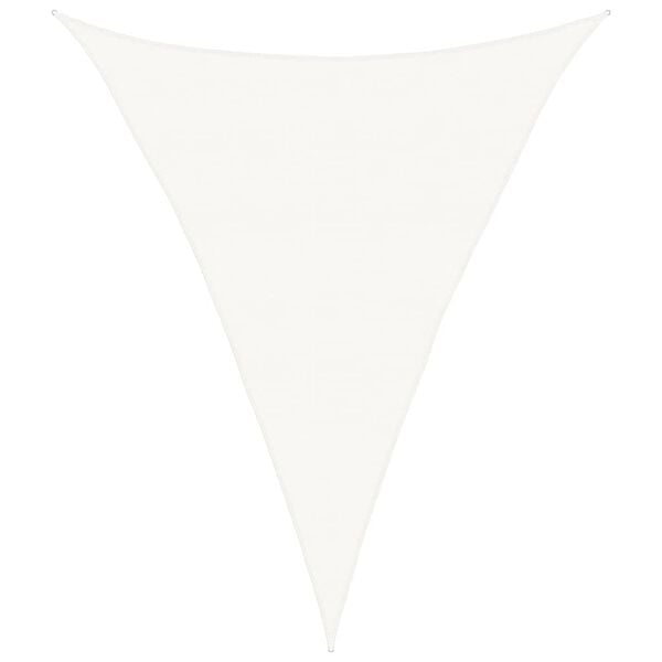 333262 - VIDA XL Tendë dielli me vela 160 g/m² E bardhë 5x6x6 m HDPE