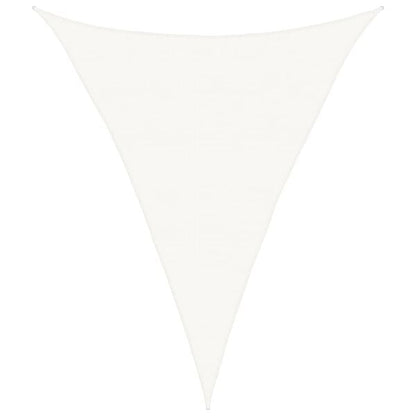 333262 - VIDA XL Tendë dielli me vela 160 g/m² E bardhë 5x6x6 m HDPE