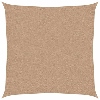 333263 - VIDAXL Tendë dielli me vela 160 g/m2 Ngjyrë kafe 4,5x4,5 m HDPE