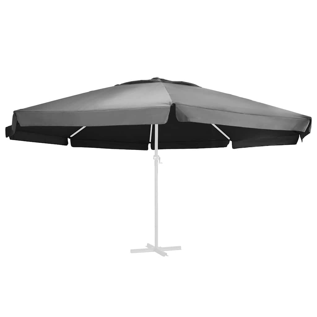 265085 - VIDAXL Pëlhurë Zëvendësuese për Çadër Dielli të Jashtme Antracit 610 cm