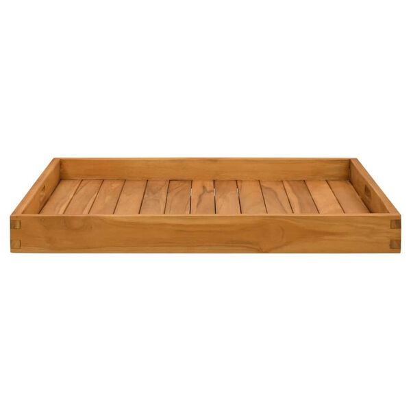 334080 - VIDAXL Tabaka Servimi 70x70 cm Dru Tiku i Fortë