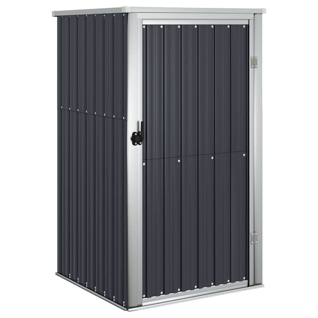 280091 - VIDA XL KASOLLE PËR VEGLA KOPSHTI ANTRACIT 88x89x161 CM ÇELIK I GALVANIZUAR