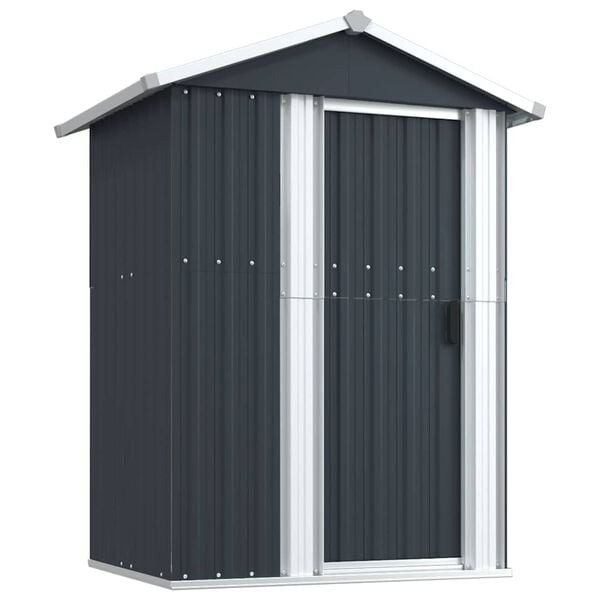 244409 - VIDA XL Kasolle Kopshti Antracit 126x97,5x177 cm Çelik i Galvanizuar