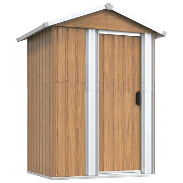 291092 - VIDAXL Kasolle Kopshti Kafe 126x97,5x177 cm Çelik i Galvanizuar