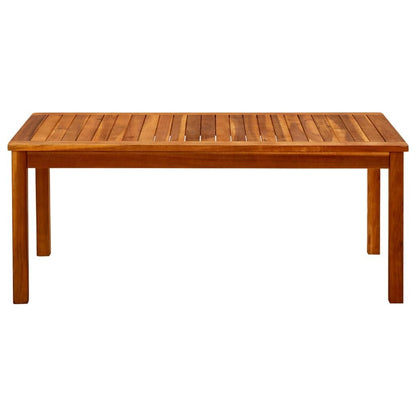265092 - VIDA XL Tavolinë kafeje për kopsht 110x60x45 cm prej druri akacie të fortë