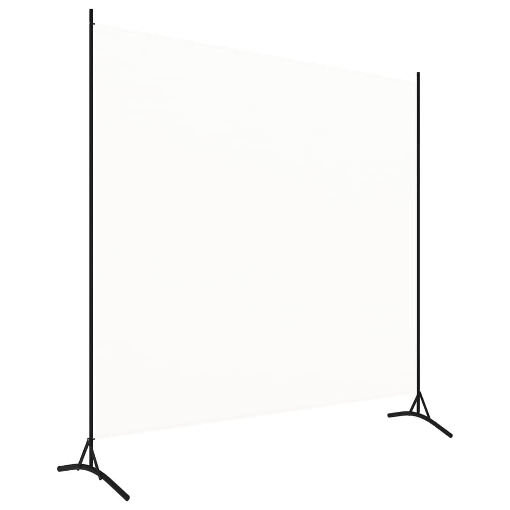 265144 - VIDA XL Ndarëse Dhome e Bardhë 175x180 cm Pëlhurë