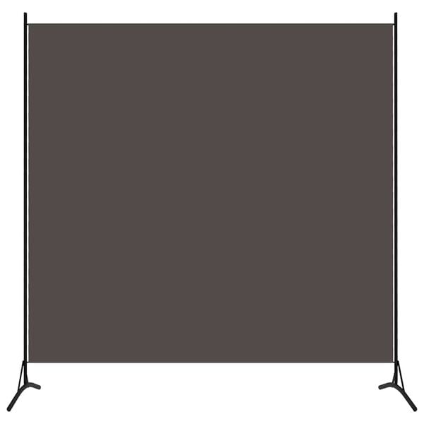 291135 - VIDAXL Ndarëse Dhome Antracit 175x180 cm Pëlhurë