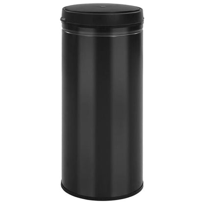 244481 - VIDAXL Kosh Plehrash Automatik me Sensor 80 L Çelik Karboni i Zi