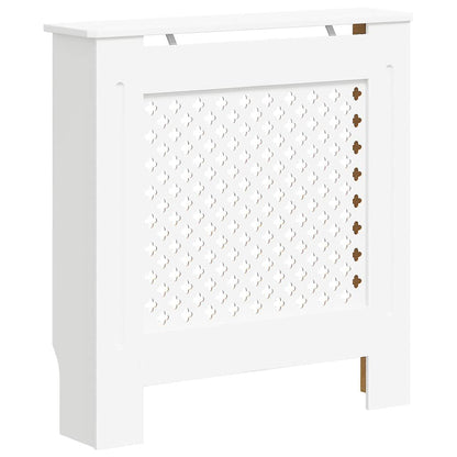 280149 - VIDAXL Mbulesë Radiatori MDF e Bardhë 78 cm