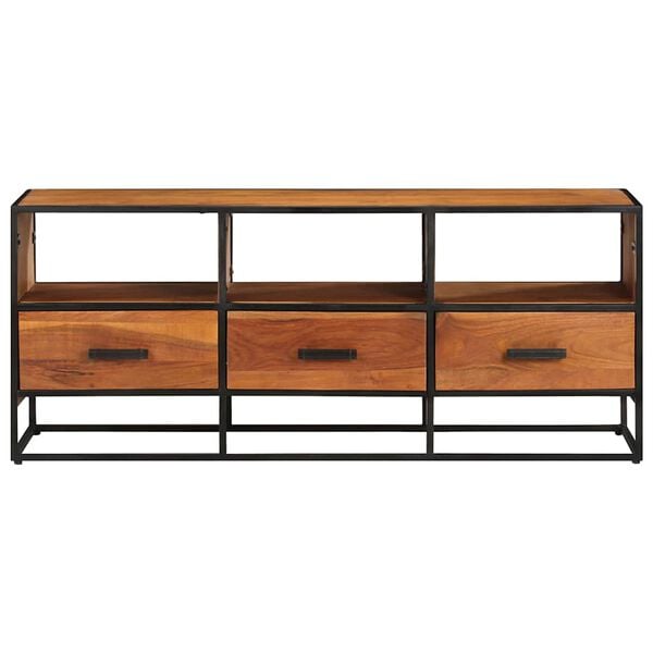 291140 - VIDAXL Dollap TV 110x30x45 cm Dru Akacie i Fortë