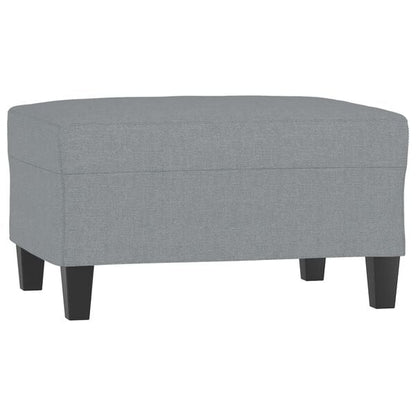 291169 - VIDAXL Stol për këmbë, gri e çelët 70x55x41 cm, material