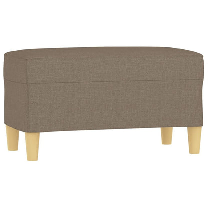 265172 - VIDAXL Stol Taupe, 70x35x41 cm, pëlhurë