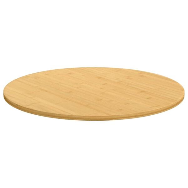 291192 - VIDAXL Sipërfaqe Tavoline Ø70x1,5 cm Bambu