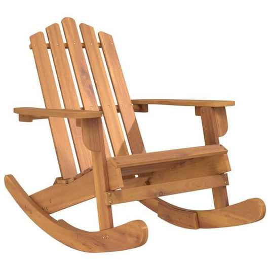334154 - Karrige lëkundëse VIDA XL Adirondack prej druri të fortë akacie