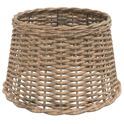 280242 - VIDAXL Llambë Tavani Ngjyrë Kafe Ø45x28 cm prej xunkthi