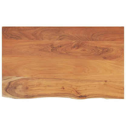 265236 - VIDAXL Sipërfaqe Banjoje Drejtkëndëshe prej Druri të Masturbuar prej Akacieje 90x60x3,8 cm