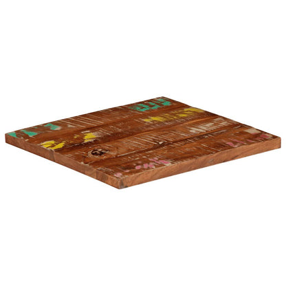 280263 - VIDA XL Sipërfaqe Tavoline Katrore 60x60x3,8 cm Dru i Masturbuar i Ricikluar