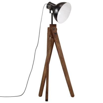 280267 - VIDA XL Llambë dyshemeje 25 W e zezë 45x45x120 cm E27
