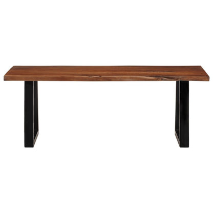 265271 - VIDAXL Tavolinë kafeje Ngjyrë kafe mjalti 110x55x40 cm Dru i fortë, ngjyrë akacie