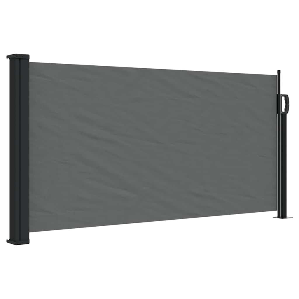 265288 - VIDAXL Tendë anësore e tërheqshme, ngjyrë antraciti 100x300 cm