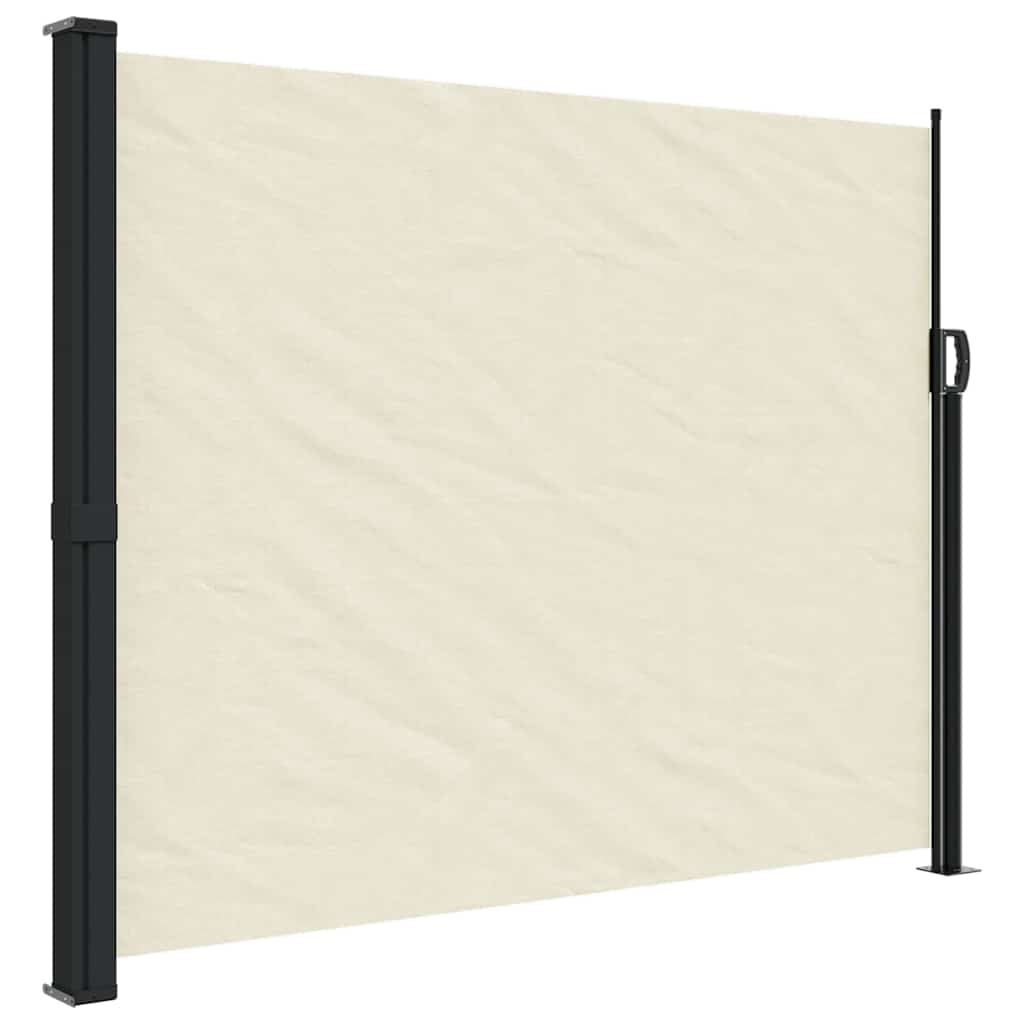 244474 - vidaXL Tendë Anësore e Tërheqshme, Krem 160x300 cm