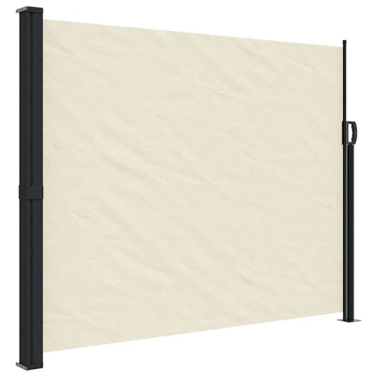 244474 - vidaXL Tendë Anësore e Tërheqshme, Krem 160x300 cm