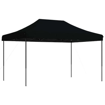 244628 - VIDA XL Tendë festash e palosshme, e zezë 440x292x315 cm