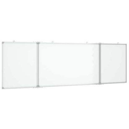 280308 - VIDA XL Tabelë e bardhë magnetike e palosshme prej alumini 200x60x1,7 cm