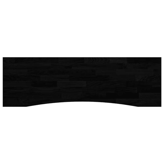 334242 - VIDA XL Sipërfaqe Tavoline Drejtkëndëshe Ngjyrë Kafe të Errët 160x50x2,5 cm Dru Masiv Lisi