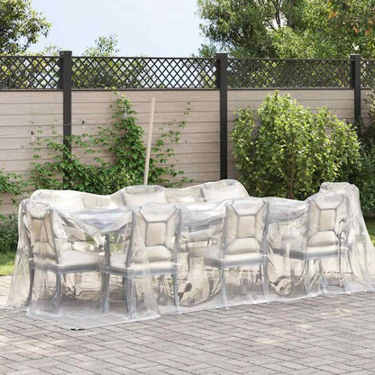 244683 - VIDA XL Tenda Transparente me Vrima Polietileni 2x4 m