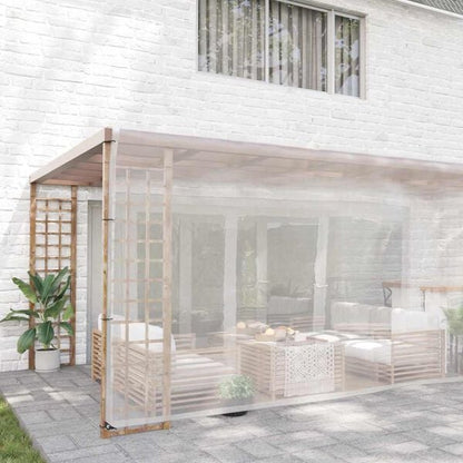 244684 - VIDA XL Tenda Transparente me Vrima Polietileni 6x10 m