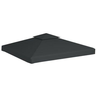 333271 - VidaXL Mbulesë Tende Zëvendësuese për Gazebo 310 g/m² Gri e Errët 3 x 3 m