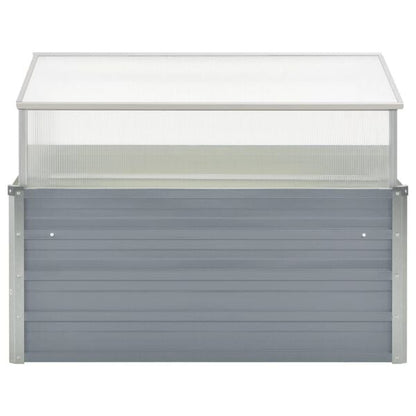 244767 - VIDAXL Serë 100x100x85 cm Çelik i Galvanizuar Gri