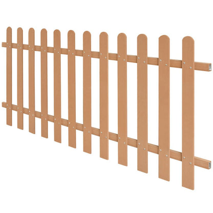 265410 - VIDAXL Gardh me kunja WPC 200x80 cm