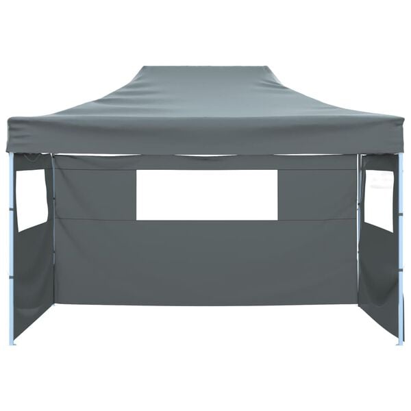 244772 - VIDAXL Tendë e palosshme me 3 mure 431x291x315 cm Antracit