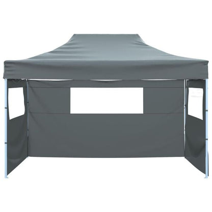 244772 - VIDAXL Tendë e palosshme me 3 mure 431x291x315 cm Antracit