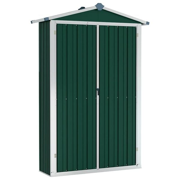 291500 - VIDAXL Kasolle Kopshti Jeshile 116x45x175 cm Çelik i Galvanizuar