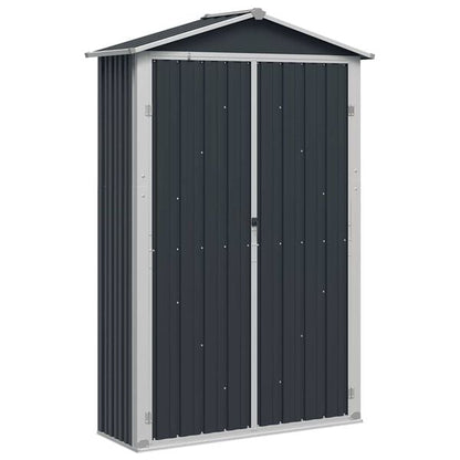 244785 - VIDAXL Kasolle Kopshti Antracit 116x45x175 cm Çelik i Galvanizuar