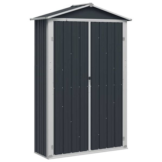 244786 - VIDAXL Kasolle Kopshti Antracit 116x45x175 cm Çelik i Galvanizuar