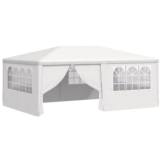 334420 - VIDA XL Tendë Profesionale për Festa me Mure Anësore 4x6 m E Bardhë 90 g/m²