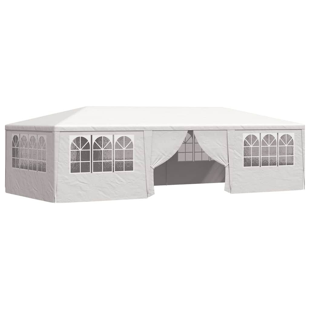 265435 - VIDAXL Tendë Profesionale për Festa me Mure Anësore 4x9 m E Bardhë 90 g/m²