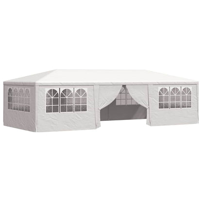 265435 - VIDAXL Tendë Profesionale për Festa me Mure Anësore 4x9 m E Bardhë 90 g/m²