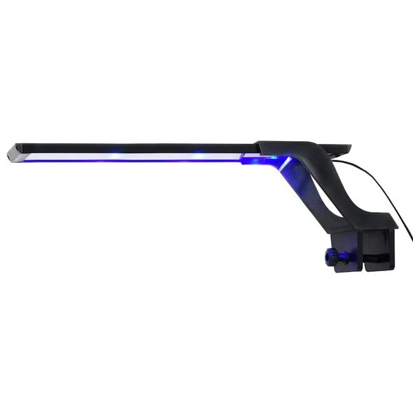 334426 - VIDA XL Dritë LED Akuariumi me Kapëse 35-55 cm Blu dhe e Bardhë