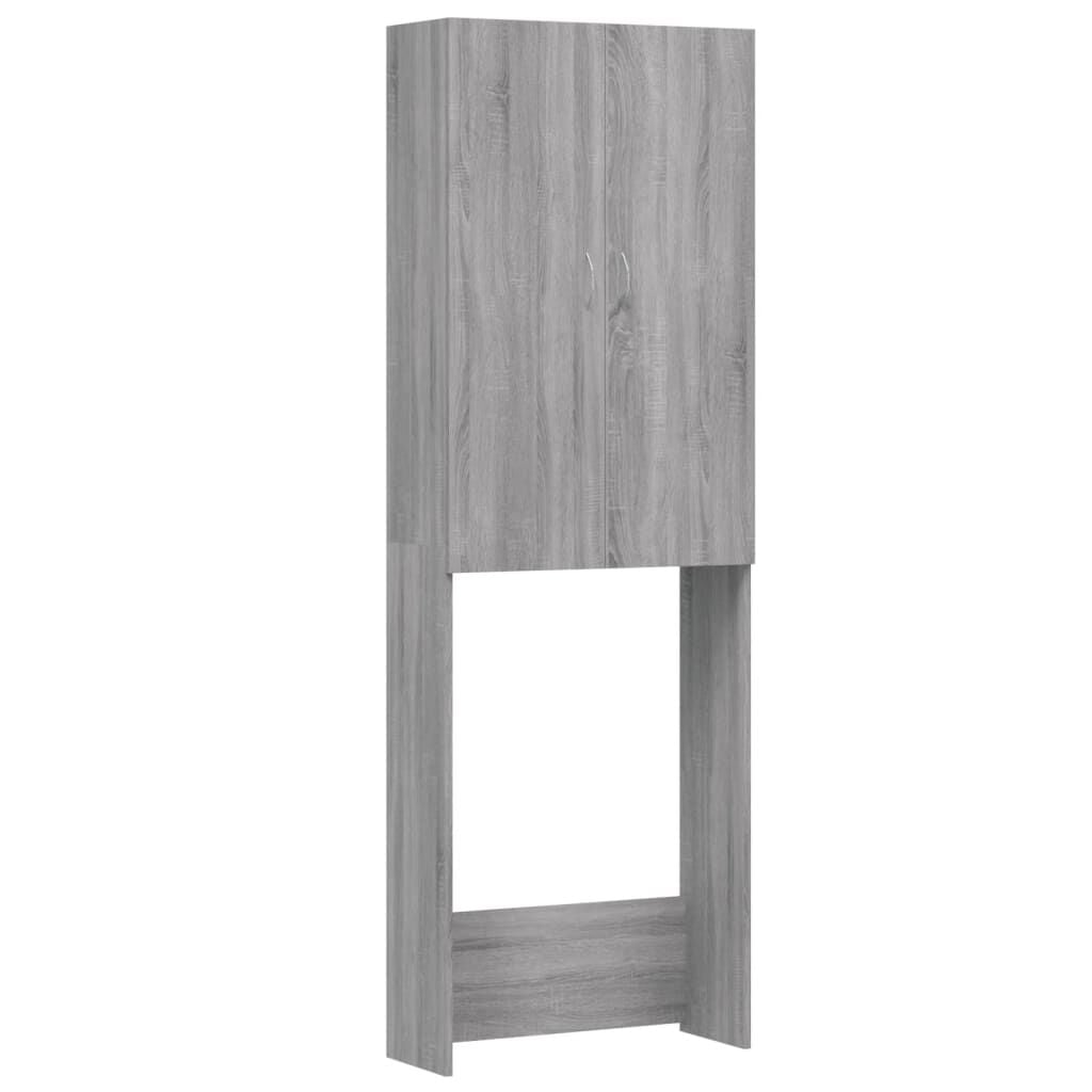 280523 - VIDAXL Dollap Lavatrice Gri Sonoma 64x25,5x190 cm