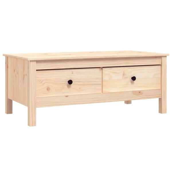 244807 - VIDAXL Tavolinë kafeje 100x50x40 cm prej druri pishe
