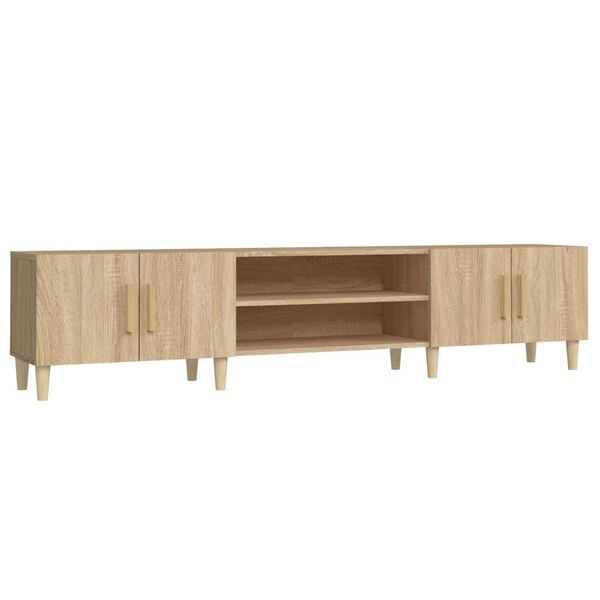 291532 - VIDA XL Kabinet TV Sonoma Lisi 180x31,5x40 cm Dru i Inxhinieruar