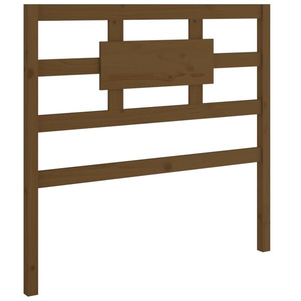 291533 - VIDA XL Koka e shtratit Ngjyrë kafe mjalti 95,5x4x100 cm Dru i fortë pishe
